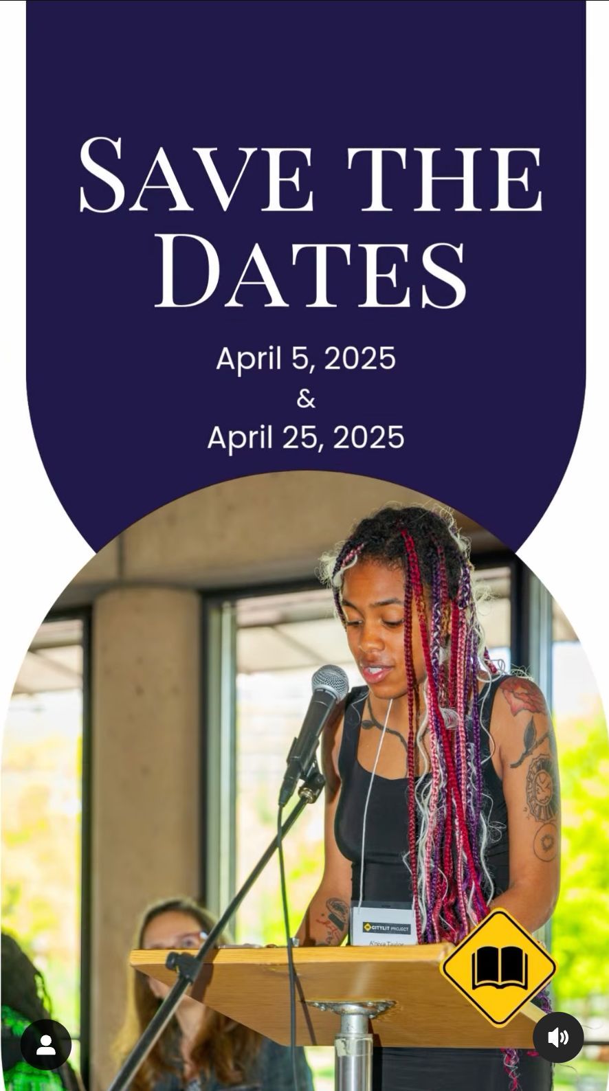 Save the DatesApril 5 and April 25, 2025